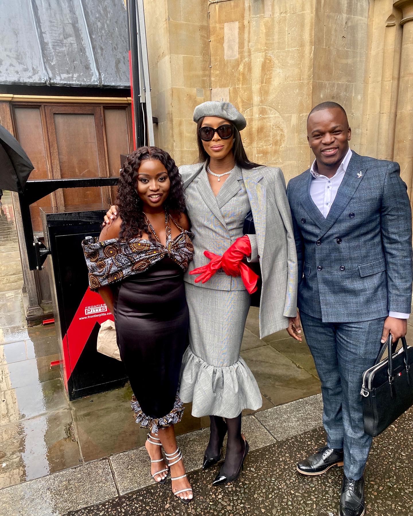 M.T Invited To See The Queen And Meet Naomi Campbell